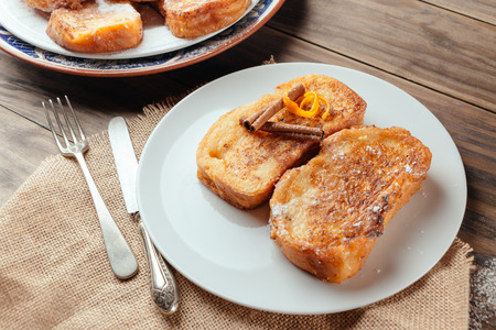 Spanish torrijasの写真素材