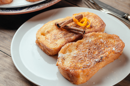 Spanish torrijasの写真素材
