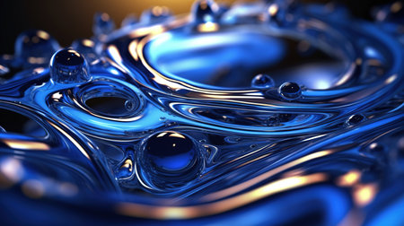 3d illustration of abstract geometric composition,digital artwork for creative graphic designの素材