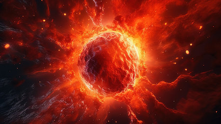 3D illustration of abstract fractal composition,digital art works.の素材