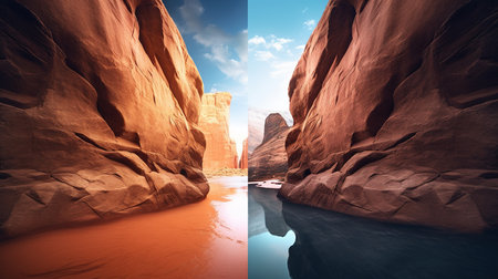 Arches National Park in Utah, USA. Landscapes of the American Southwest.の素材