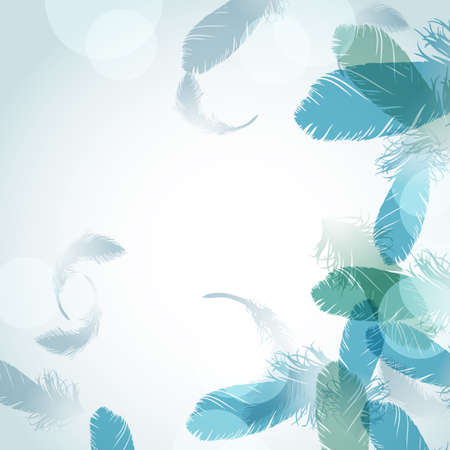 feather backgroundのイラスト素材