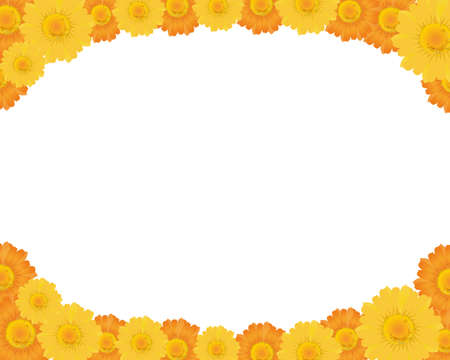 daisy backgroundのイラスト素材