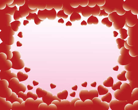 heart backgroundのイラスト素材