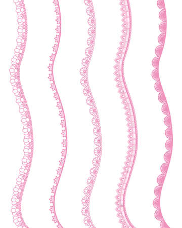 lace waveのイラスト素材