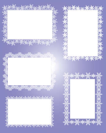 crystal frame squareのイラスト素材