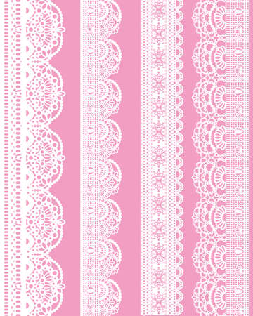 straight laceのイラスト素材