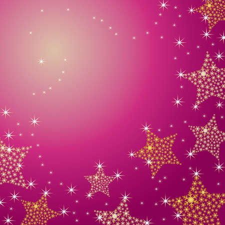 crystal star backgroundのイラスト素材