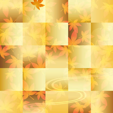 maple backgroundのイラスト素材