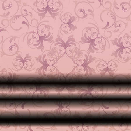 drape background pinkのイラスト素材