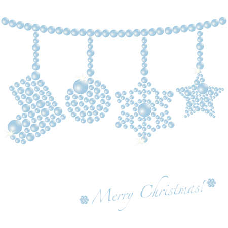 christmas ornamentのイラスト素材