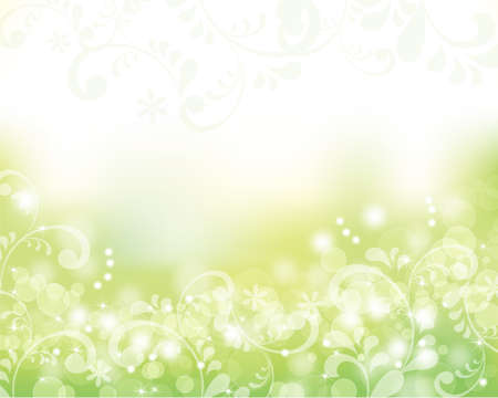 abstract green backgroundのイラスト素材