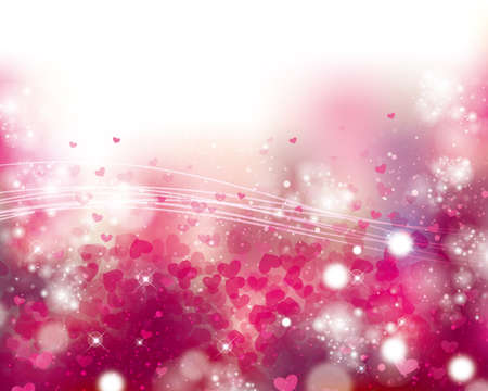 background of heartsのイラスト素材
