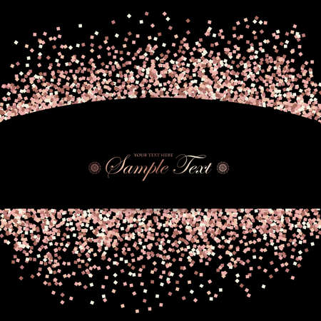 vector background of pink glitterのイラスト素材