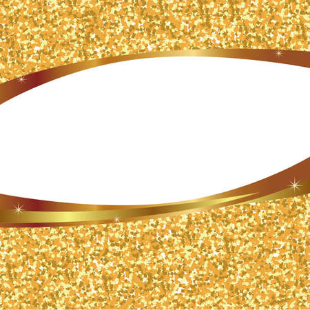vector background of golden glitterのイラスト素材