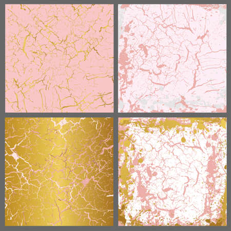 Marble  set of pink mixのイラスト素材