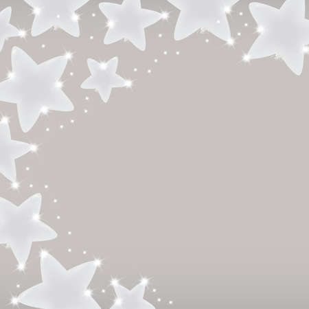 background of star-shaped balloons illustrationのイラスト素材