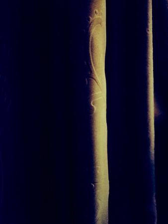 The colorful curtain fabric texture background imagesの写真素材