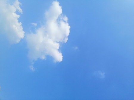 Beautiful clouds on blue sky background wallpaper