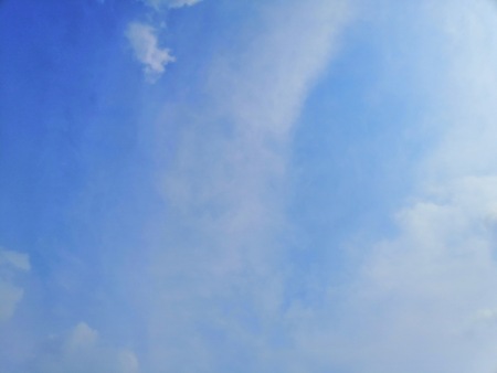 beautiful blue sky landscape background and wallpaperの写真素材