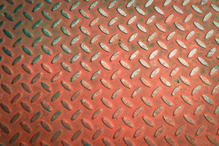 The old red metal background and wallpaperの写真素材