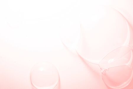 Beautiful abstract color pink orange and purple bubbles pattern background and wallpaper