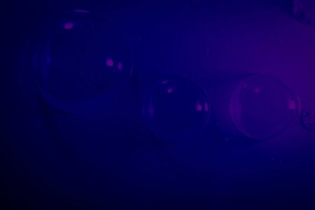 Beautiful abstract close up pink blue and purple bubbles background and wallpaper