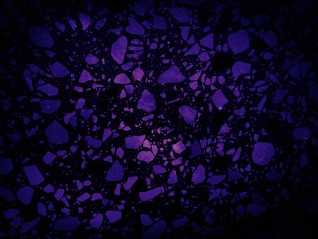 Beautiful abstract color purple grunge marble on black background, pink granite tiles floor on purple background, love pink texture graphics, art colorful purple mosaic decorationの写真素材