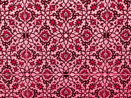 Beautiful abstract color white and pink marble on white background, gray white granite tiles floor on pink frame background, love pink, art mosaic decoration, orange marble wallの写真素材