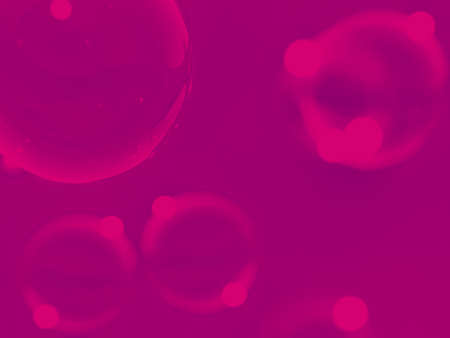 abstract red background with bubbles and bokeh effect for designの写真素材