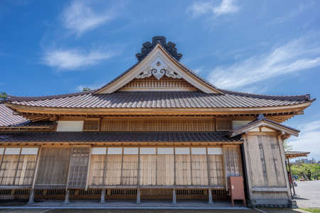Hakodate, Japan. May 14, 2016. Goryokaku Castle. Located inside a five-pointed star shaped fortress. built in 1855 to protect against a possible Russian invasion.のeditorial素材