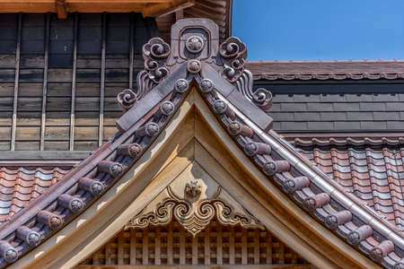 Hakodate, Japan. May 14, 2016. Goryokaku Castle. Located inside a five-pointed star shaped fortress. built in 1855 to protect against a possible Russian invasion.のeditorial素材