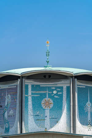 Tokyo Imperial Palace (??), Tokagakudo (???? - Peach Blossom) Music Hall built in 1966 for the 60th...