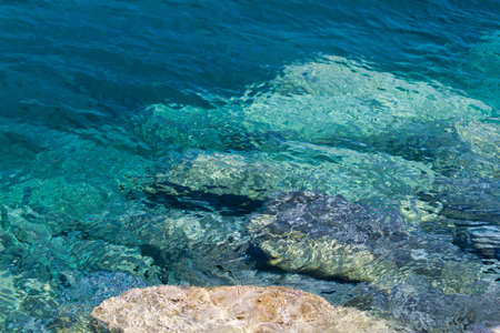 Unreal landscapes, nature, clouds, sea, mountains.Clear sea water, blue sky, houses, olives and all...