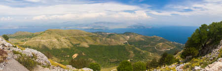 Unreal landscapes, nature, clouds, sea, mountains.
Clear sea water, blue sky, houses, olives and all you expect from Greece!の写真素材