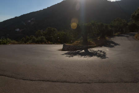 Unreal landscapes, nature, clouds, sea, mountains.
Clear sea water, blue sky, houses, olives and all you expect from Greece!の写真素材