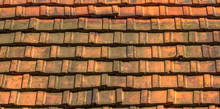 Roof tile texture, backgroundの写真素材