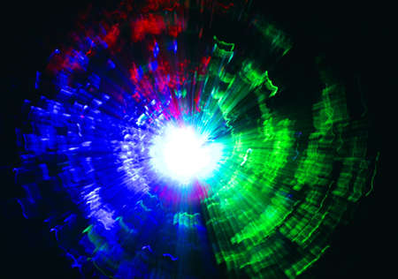 Powerful explosion (Space enlargement)