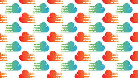 Cardio speed red and blue pattern background