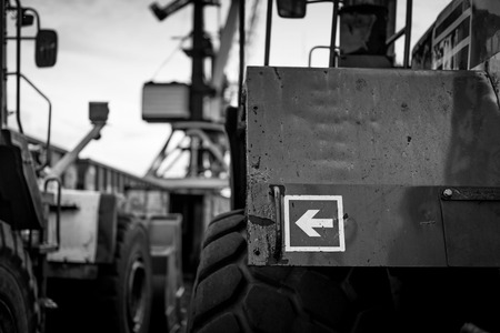 Port equipment.の写真素材