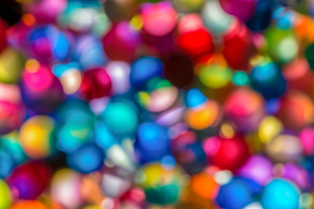 Colorful bbstract blurred bokeh background. Close-up photography.の写真素材