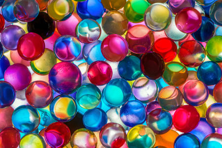 Colorful bbstract blurred bokeh background. Close-up photography.の写真素材
