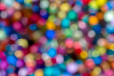 Colorful bbstract blurred bokeh background. Close-up photography.の写真素材