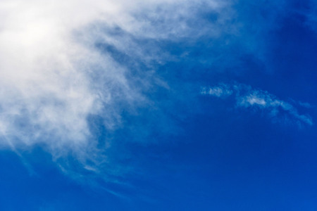 Clouds in the air change shape in many.の写真素材