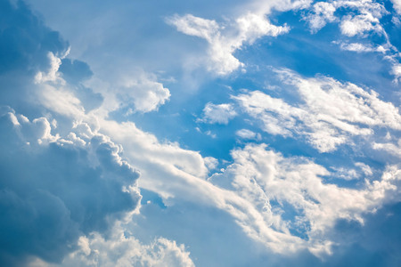 Clouds in the air change shape in many.