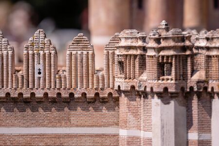 KLAGENFURT, CARINTHIA, AUSTRIA - AUGUST 07, 2018: Park Minimundus am Worthersee. Models of the most famous historical buildings and structures in the world. 1:25 scaleのeditorial素材