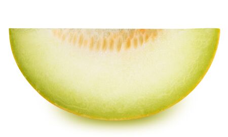 Melon isolated on white backgroundの写真素材