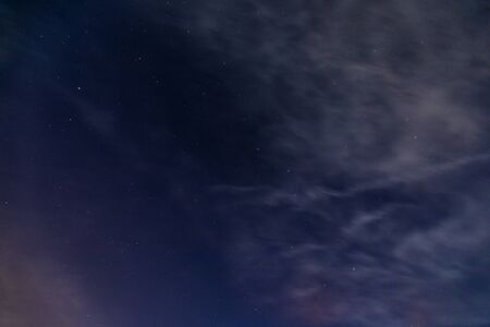Night sky with stars, space, universe
