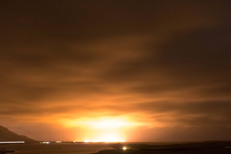 Aurora boreali, Northern Lights Dancing with Stars in Icelandの写真素材