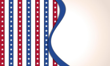 4th of July independence day background, July 4th, Memorial Day, Independence day, Easy to edit  Perfect for invitations or announcements のイラスト素材